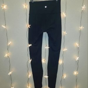 Lululemon Wunder Under Black full length high rise